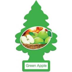 Little Trees Car Air Freshener Green Apple Single Pack