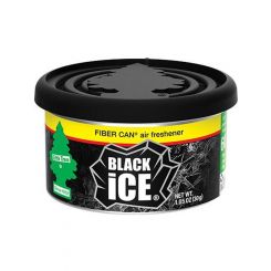 Little Trees Car Air Freshener Fiber Can Black Ice