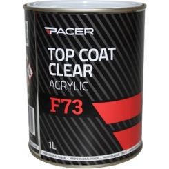 Pacer F73 Top Coat Clear Acrylic Paint 1 Litre