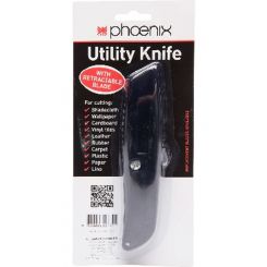 Phoenix Utility Knife w/ Retractable Blade