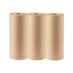 Phoenix Kraft Paper Rolls 144mm x 50M Pack of 3