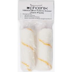 Phoenix 100mm 2 Pack Gold Stripe Mini Fabric Cover
