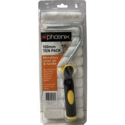 Phoenix Mini Microfibre Cover with Handle 100mm Pack of 10