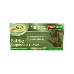 Sabco Nitrile Disp Gloves X-Large Box 100