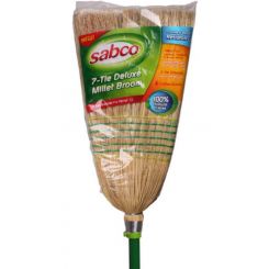Sabco 7-Tie Deluxe Millet Broom