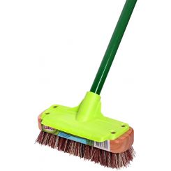 Sabco Timber Deck Scrub with Handle 200mm Head