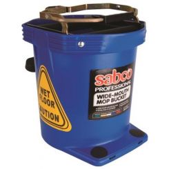 Sabco Wide Mouth 16L Mop Bucket Blue