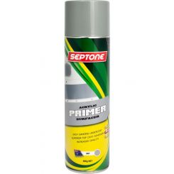 Septone Acrylic Primer Surfacer Aerosol Grey 400g