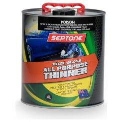 Septone High Gloss All Purpose Thinner 4L