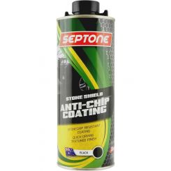 Septone Stoneshield Anti Chip Coating Tall Tin Black 1L