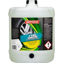 Septone Tyre Sheen Rejuvenator Water Based Silicone Free 20L