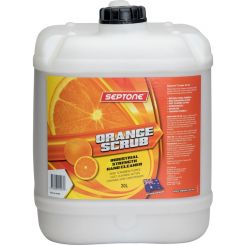 Septone Orange Scrub Industrial Strength Hand Cleaner + Pump 20L Kit
