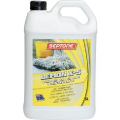 Septone Lemon X-5 Commercial Grade Disinfectant 5L