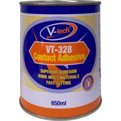 V-Tech Multi Purpose Contact Adhesive Solvent Based 650ml
