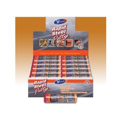 V-Tech Rapid Steel Putty Display 24 Pieces