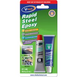 V-Tech Rapid Steel 4 Minutes Epoxy Grey 56.8g
