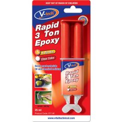 V-Tech Rapid 3 Ton 4 Minutes Epoxy Clear 25ml