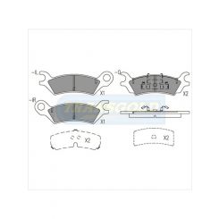 Transgold Brake Pads