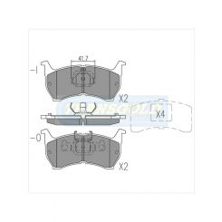 Transgold Brake Pads
