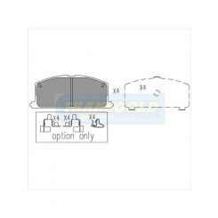 Transgold Brake Pads