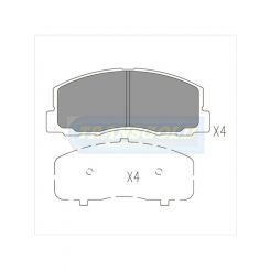 Transgold Brake Pads