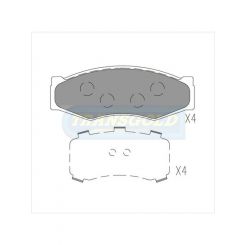 Transgold Brake Pads