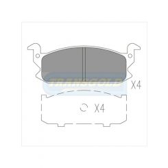 Transgold Brake Pads