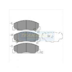 Transgold Brake Pads