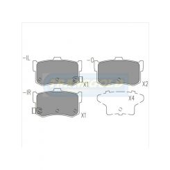 Transgold Brake Pads