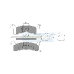 Transgold Brake Pads