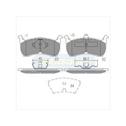 Transgold Brake Pads