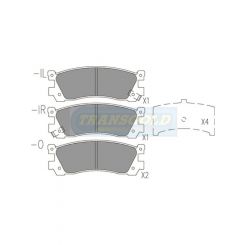 Transgold Brake Pads