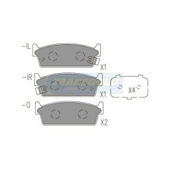 Transgold Brake Pads