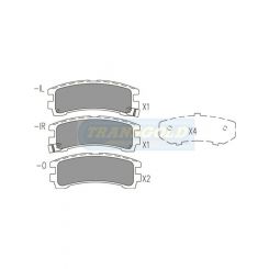 Transgold Brake Pads