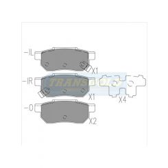 Transgold Brake Pads