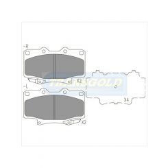 Transgold Brake Pads