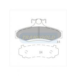 Transgold Brake Pads