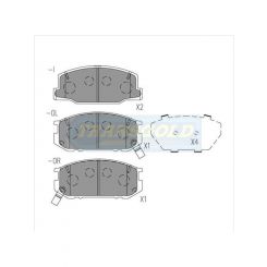 Transgold Brake Pads