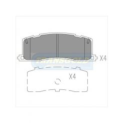 Transgold Brake Pads
