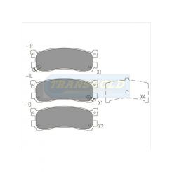 Transgold Brake Pads