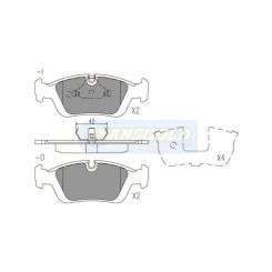 Transgold Brake Pads