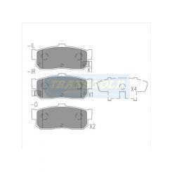 Transgold Brake Pads
