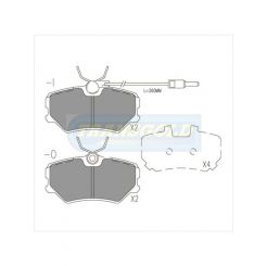 Transgold Brake Pads