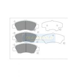Transgold Brake Pads