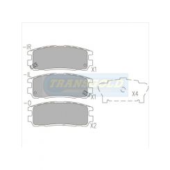 Transgold Brake Pads
