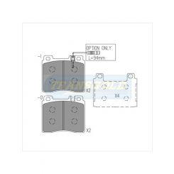 Transgold Brake Pads