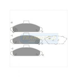 Transgold Brake Pads