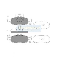Transgold Brake Pads