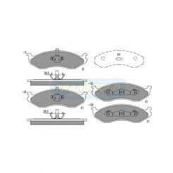 Transgold Brake Pads