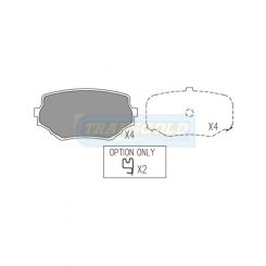 Transgold Brake Pads